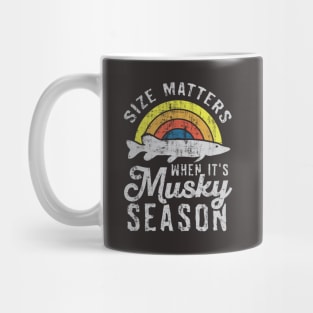 Size Matters When It's Musky Season Mug